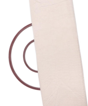 oatmeal colour plain chanderi fabric